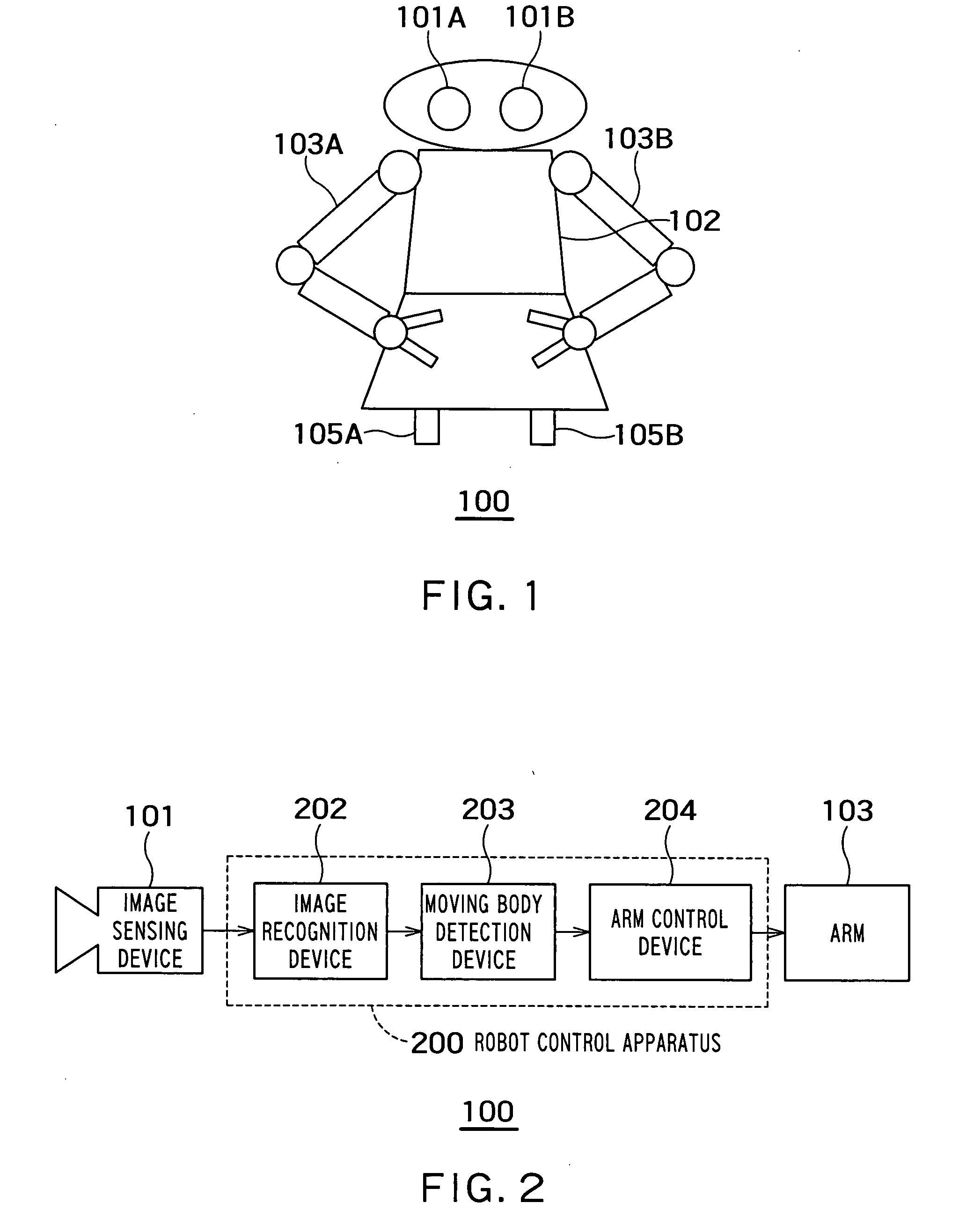 Robot apparatus and control method therefor