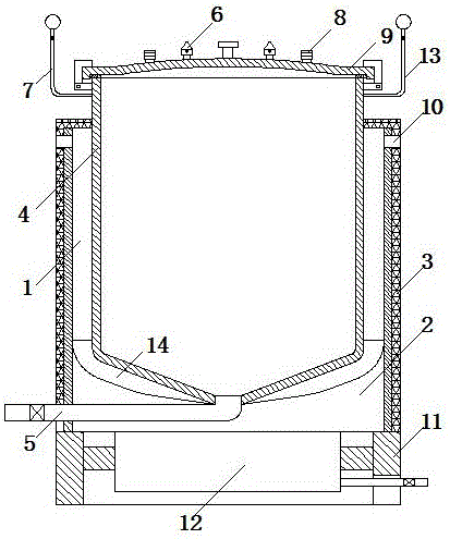 Large-size energy-saving pressure cooker