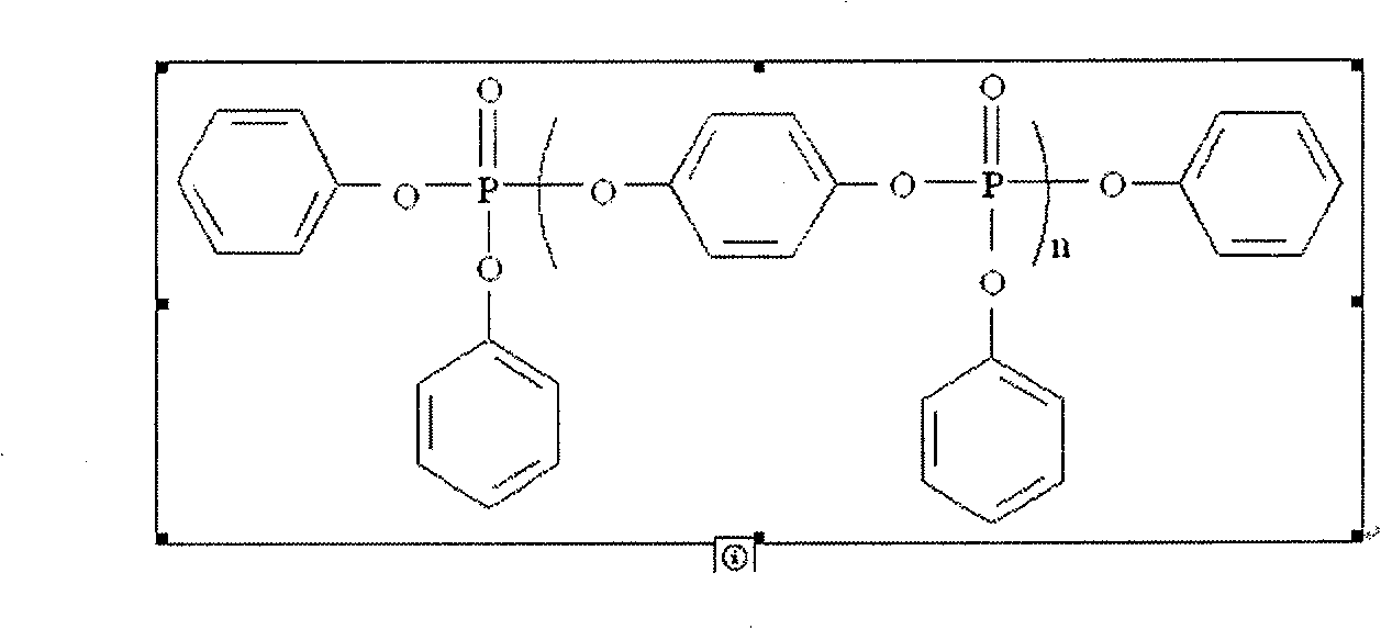 Non-halogen phosphoric acid ester combustion inhibitor for engineering plastic and method of preparing the same