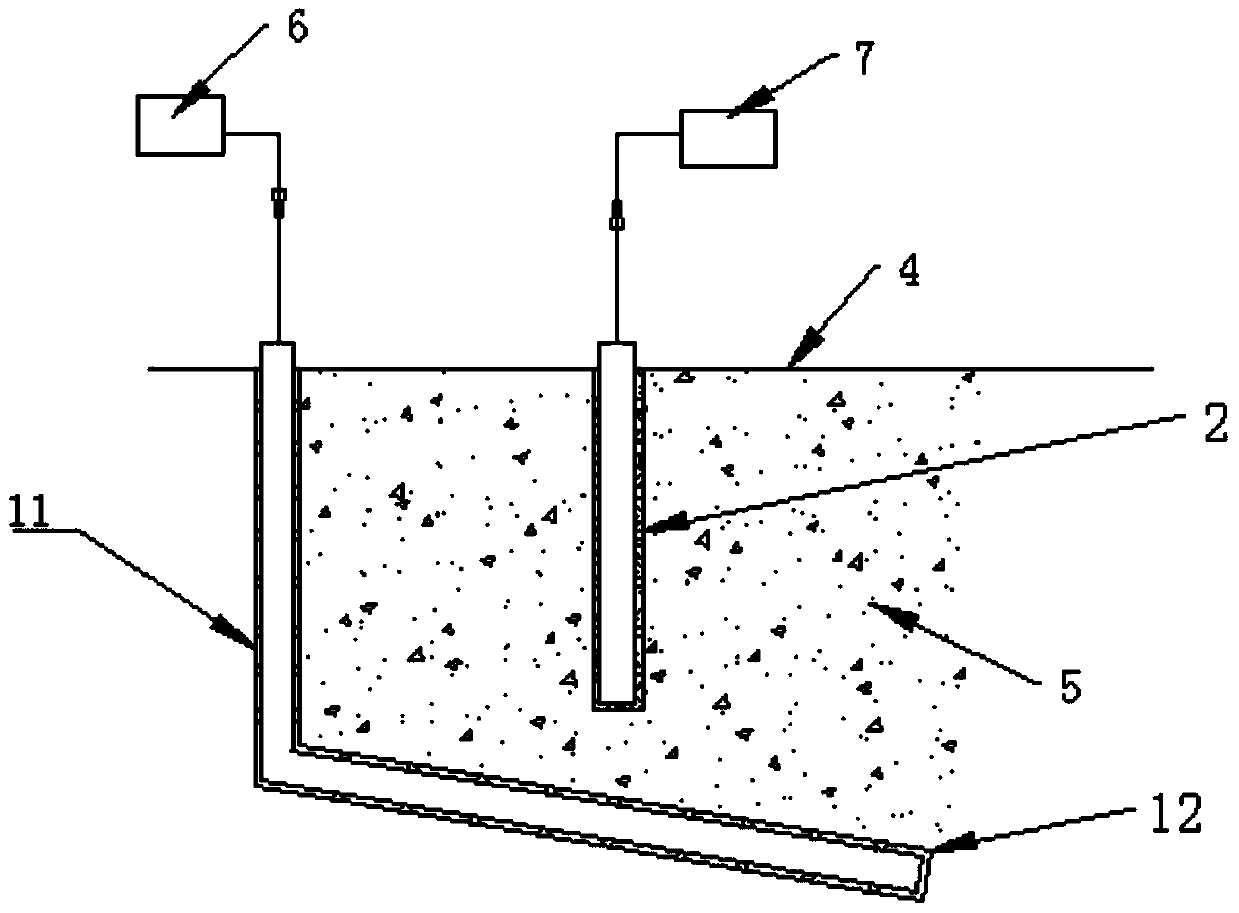 A steam extraction soil remediation system