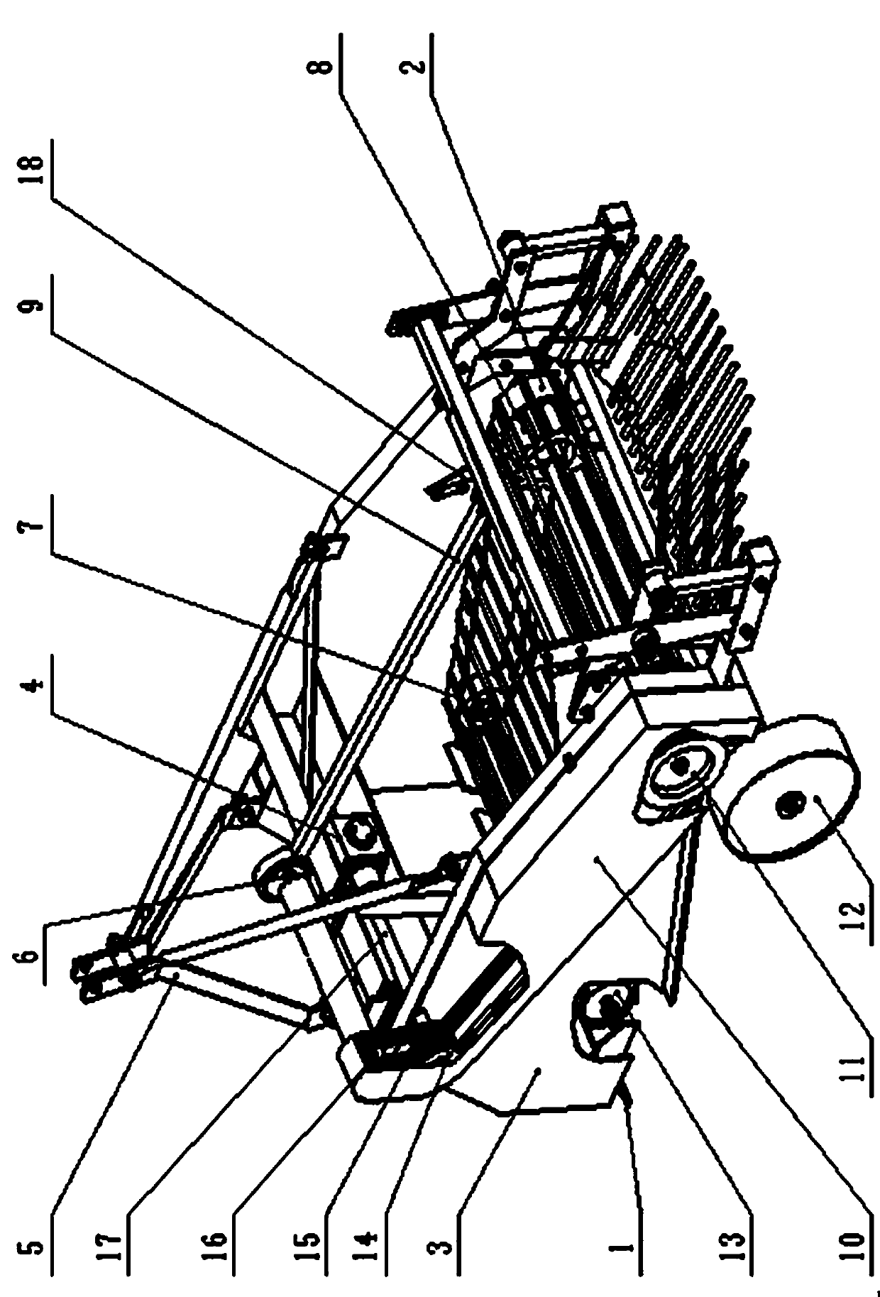 Tuber type crop excavating harvester