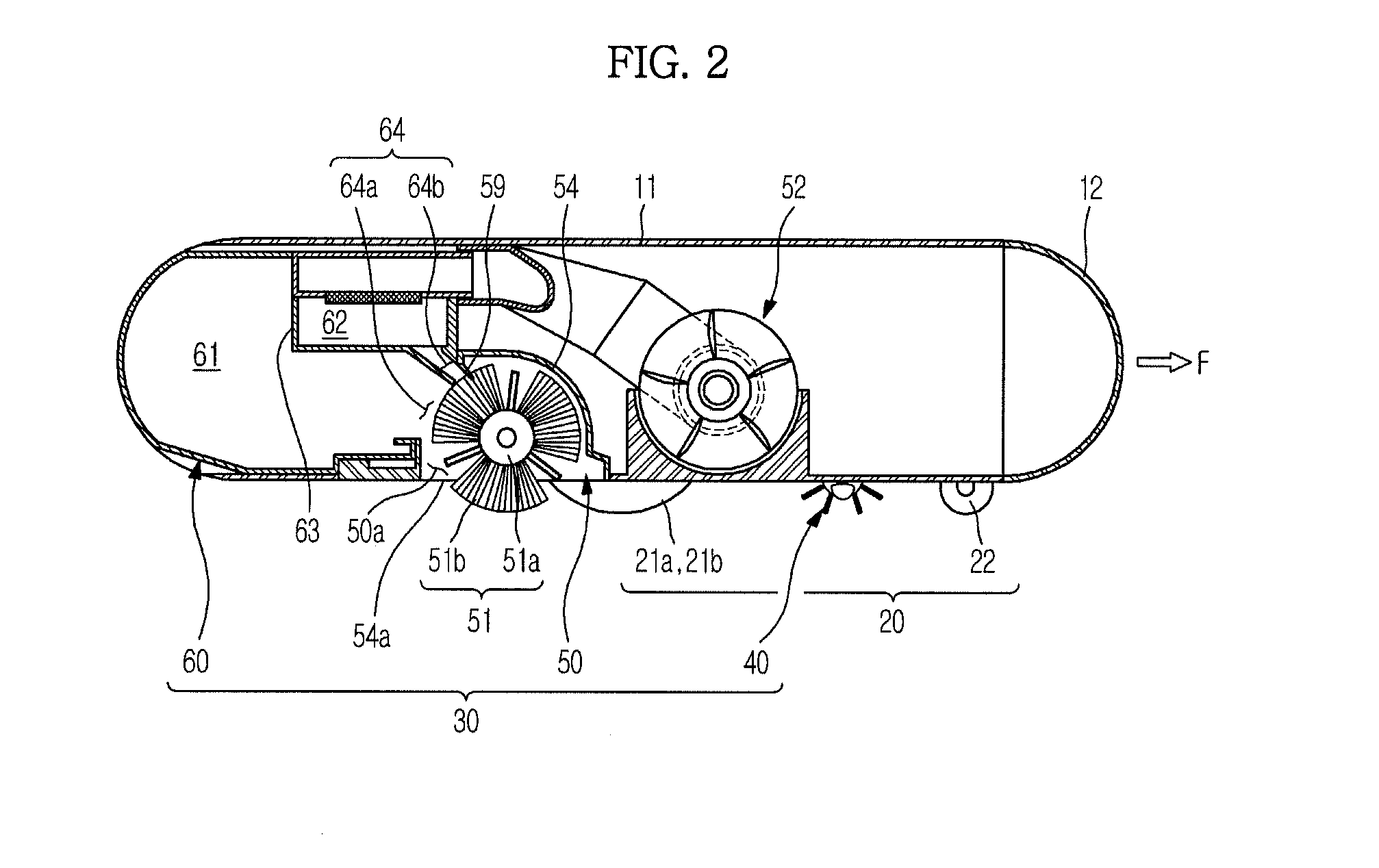 Debris detecting unit and robot cleaning device having the same