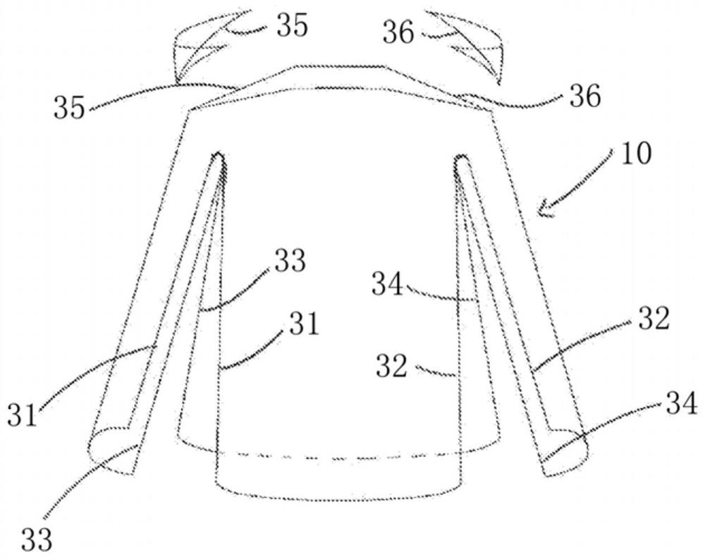 Procedure for manufacturing an undershirt and undershirt obtained with this procedure