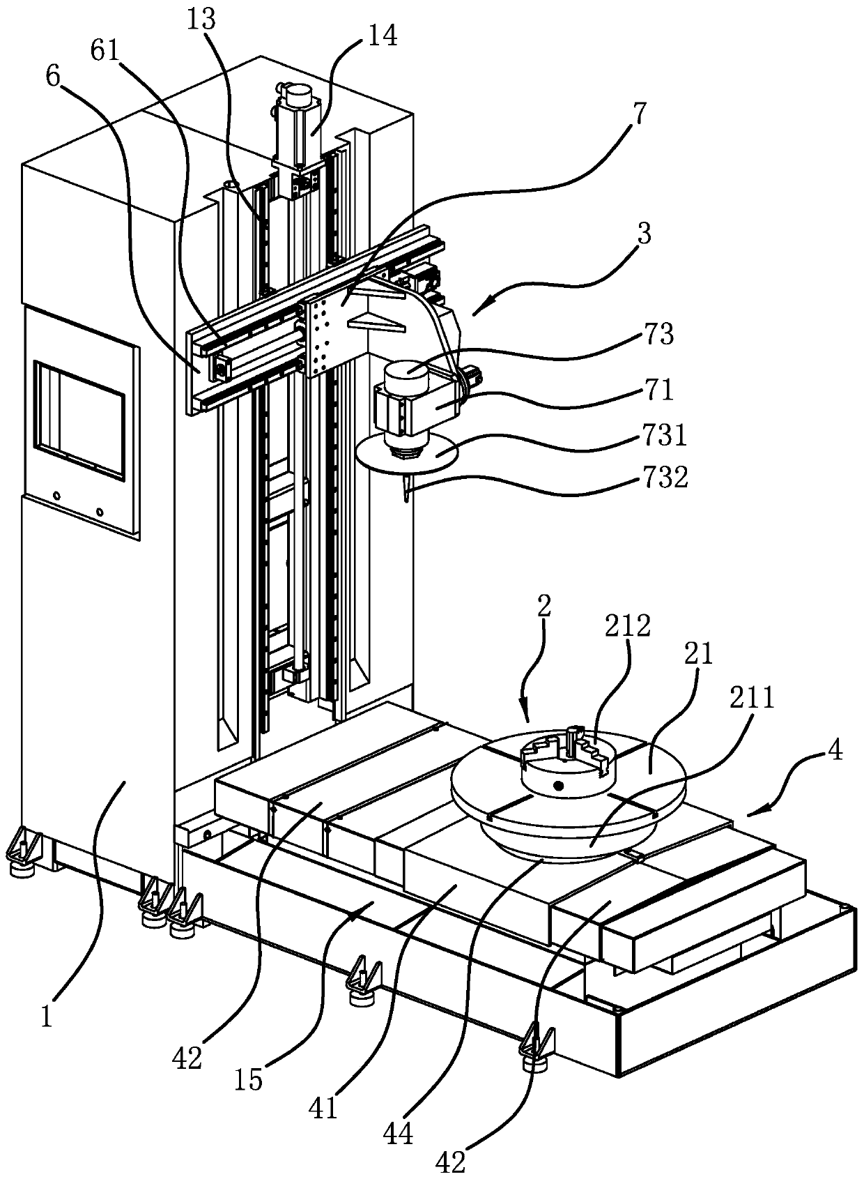 Stone carving machine