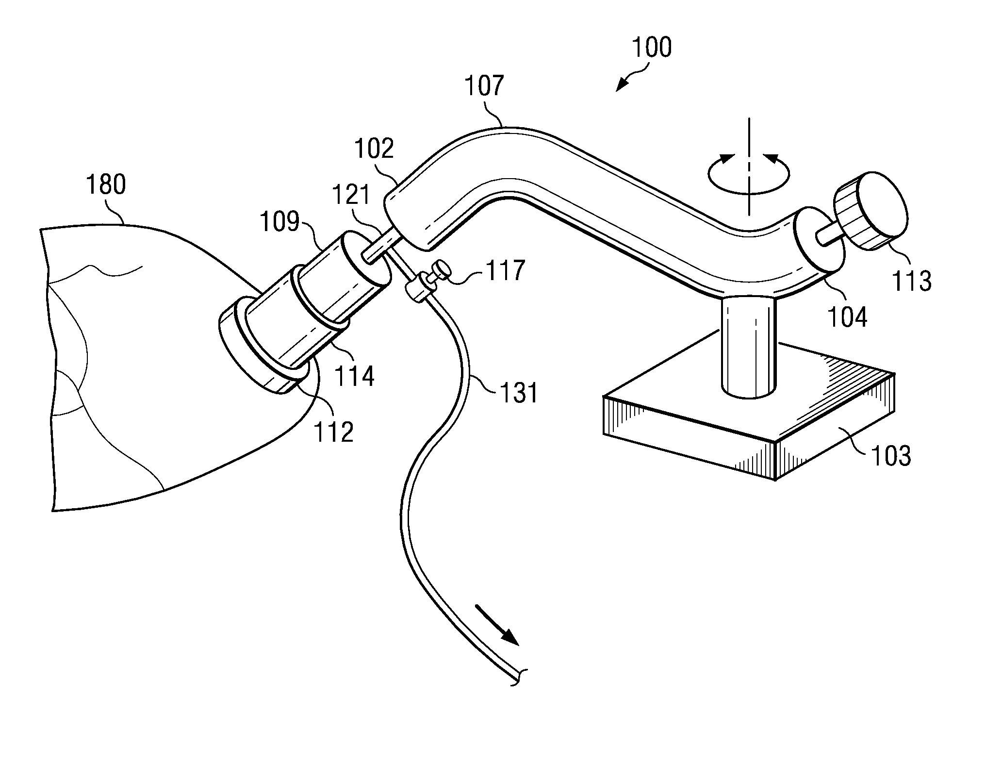 Method and apparatus for stabilization and positioning during surgery