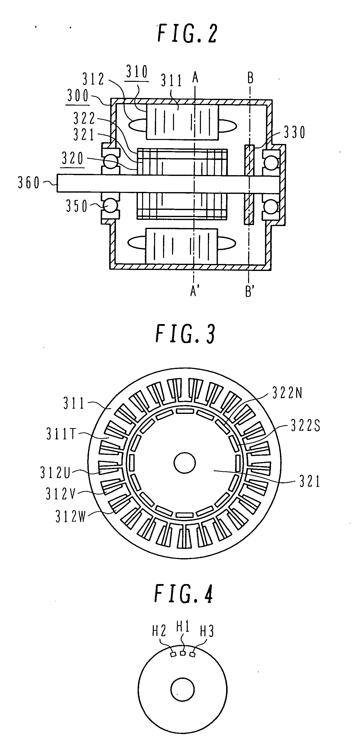 Position detecting device and synchronous motor driving device using the same