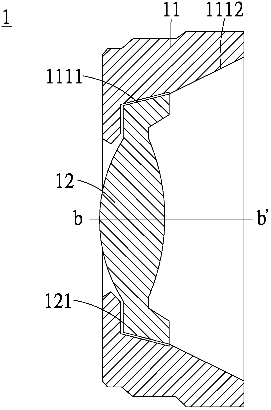 Lens structure and camera device