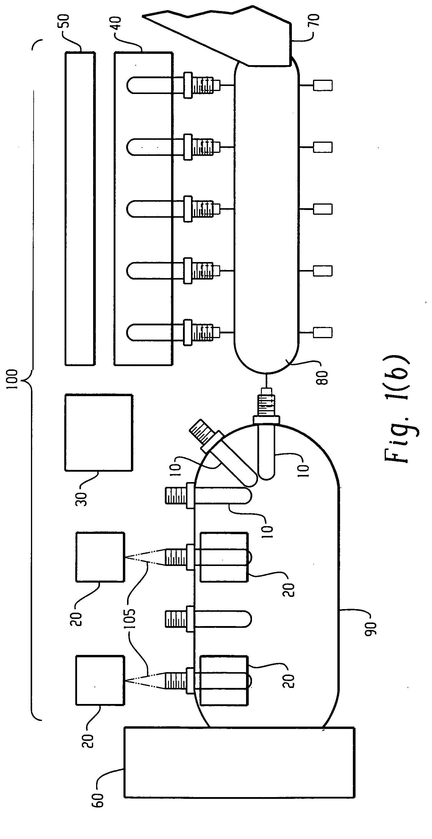 Method and apparatus for the measurement and control of both the inside and outside surface temperature of thermoplastic preforms during stretch blow molding operations