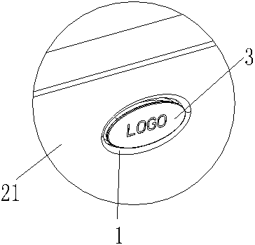 Overflow groove structure of water groove