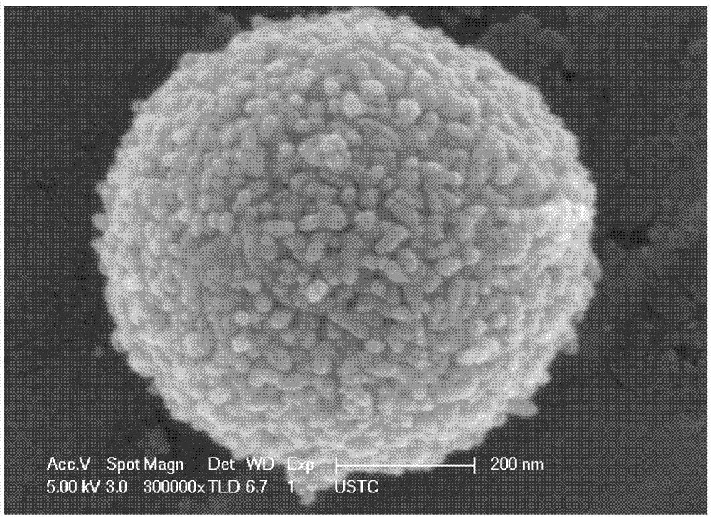 Porous submicron sphere, porous film electrode and preparation method and application in dye sensitized solar cells thereof