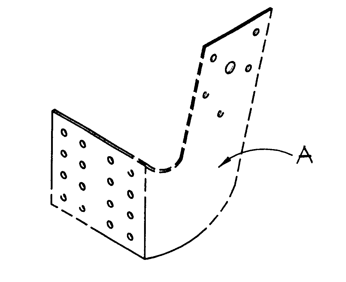 Hurricane tie system for retrofit on existing structures