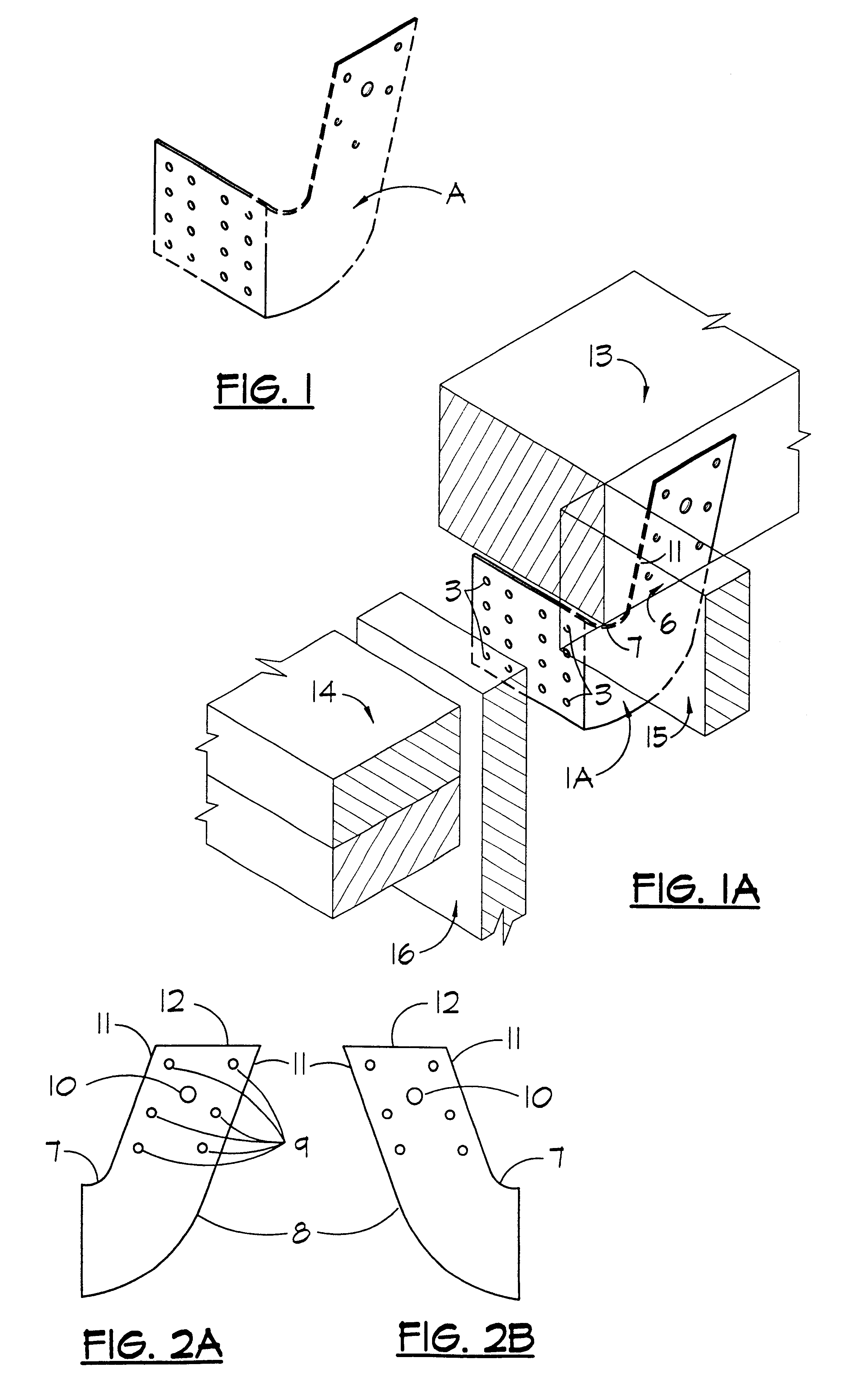 Hurricane tie system for retrofit on existing structures