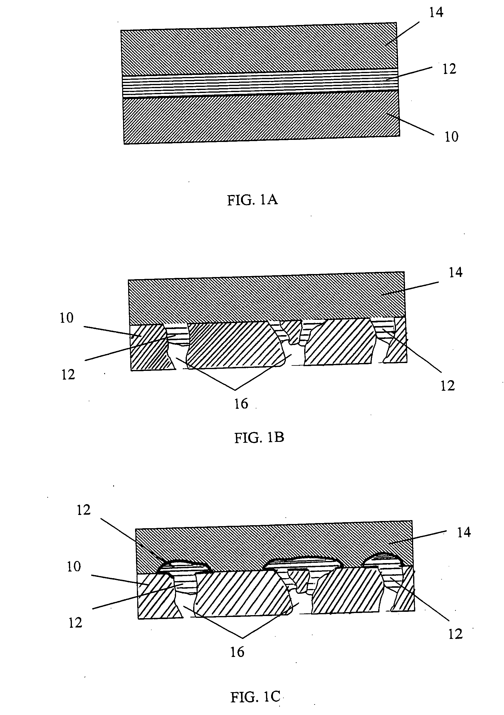 Composite gas separation modules having a layer of particles with a uniform binder metal distribution