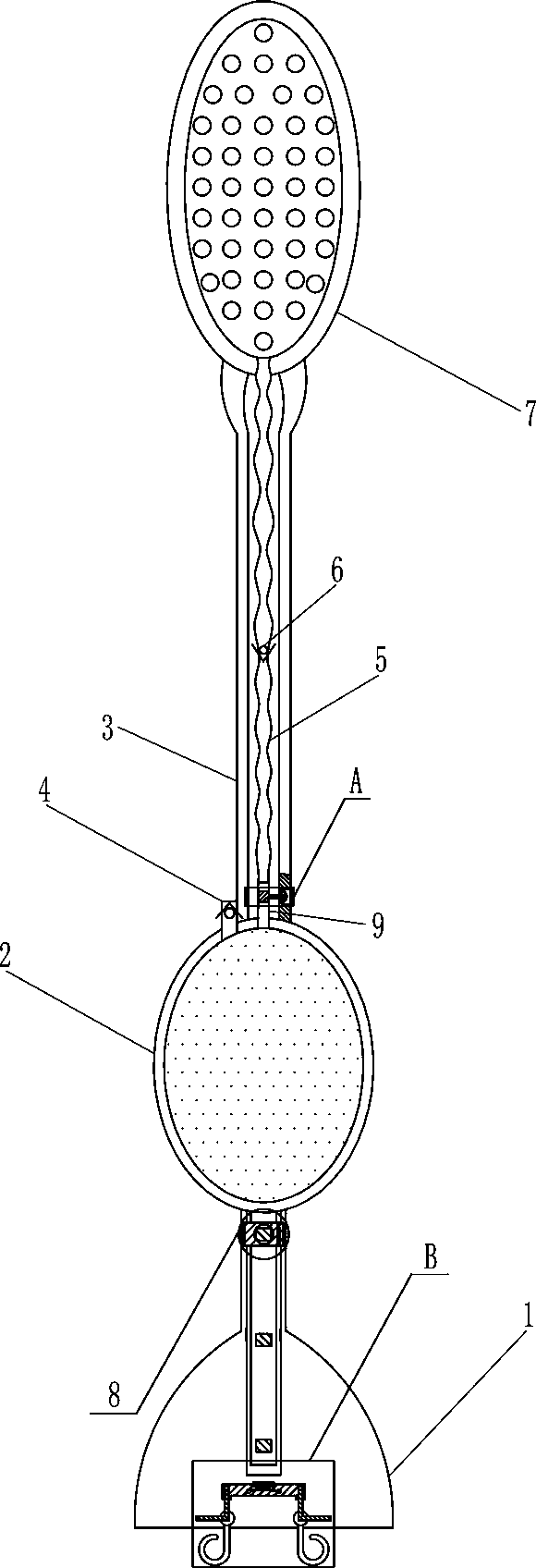 Toothbrush for reducing breeding of bacteria