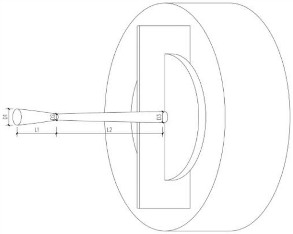 A simulation calculation method for simulating the surface distribution of hard phase particles based on fluent