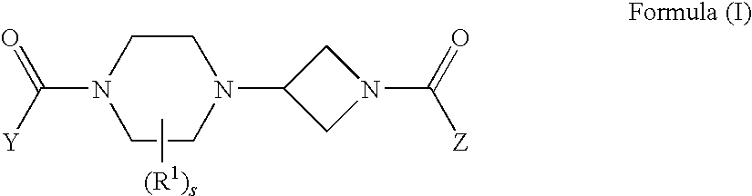 Azetidinyl diamides as monoacylglycerol lipase inhibitors