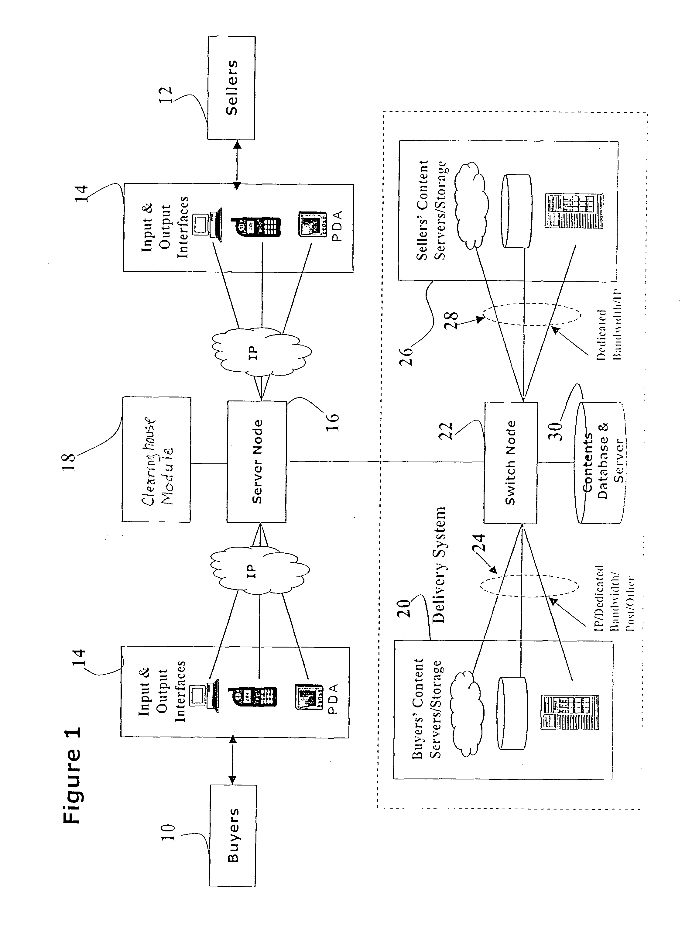 Method and system for facilitating trading of media space