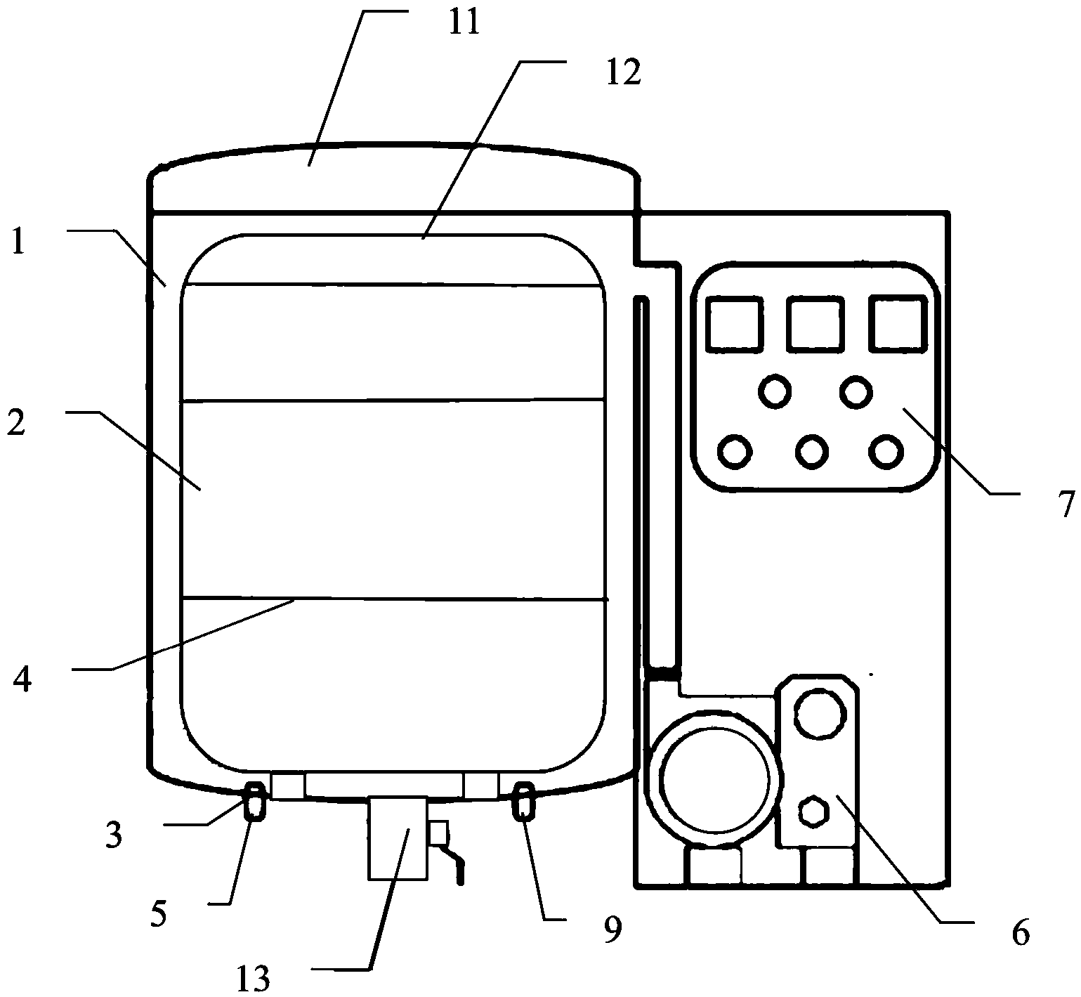Transformation static curing equipment for foods and curing method thereof