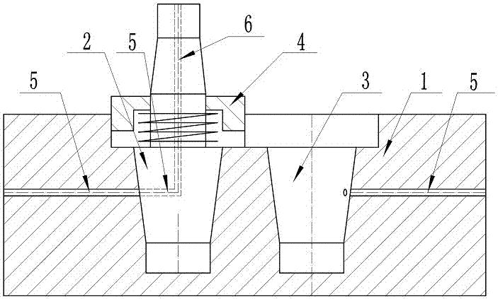 Apparatus with constant-temperature sample injection and heat-insulation flow mixing