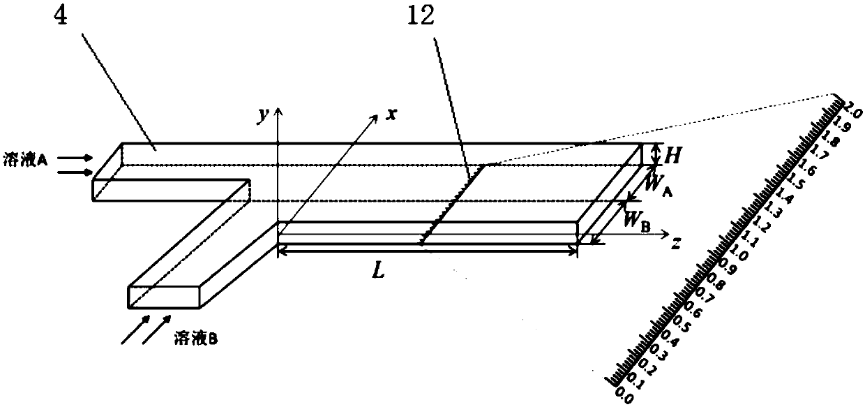 Microfluidic detection system and microfluidic detection method for real-time flow velocity of fluid