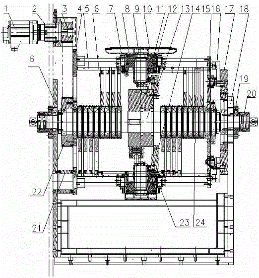 Full-servo waist-forming variable-speed auto-fitting production line of pull-up baby diapers