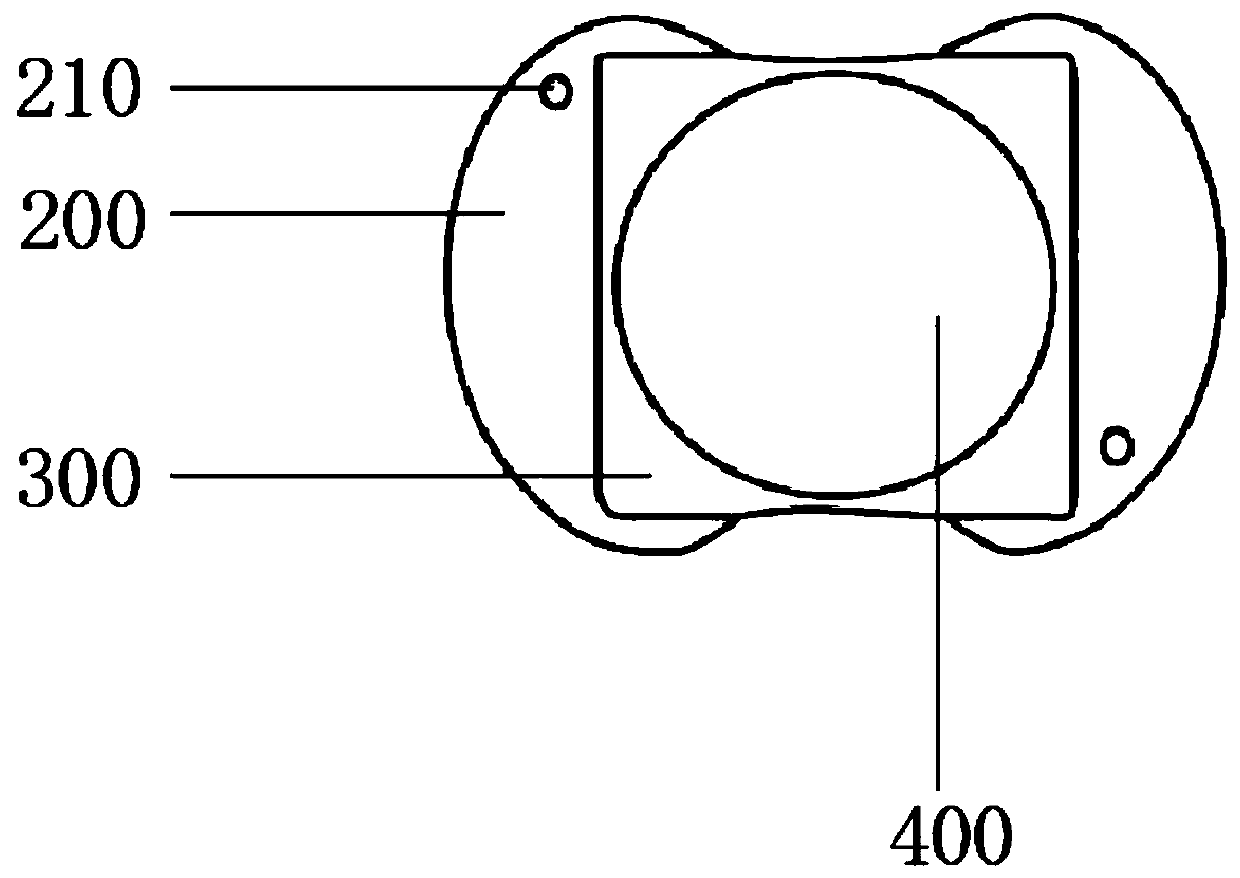 Dental pad type fixation device for orotracheal catheter