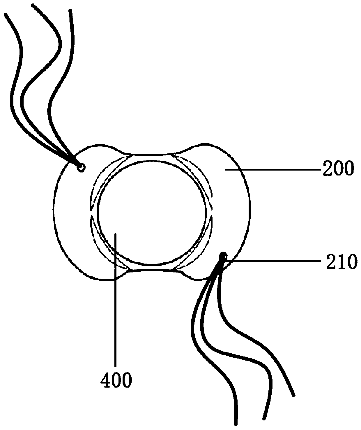 Dental pad type fixation device for orotracheal catheter