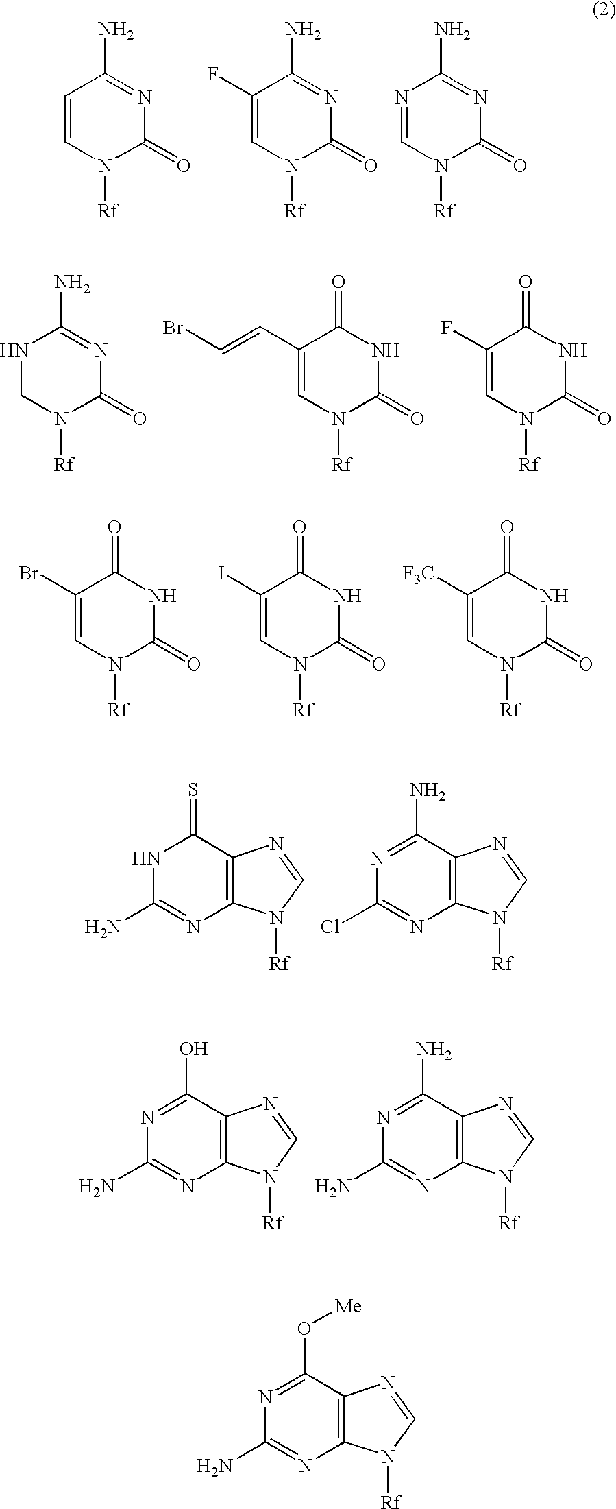 High molecular weight derivative of nucleic acid antimetabolite