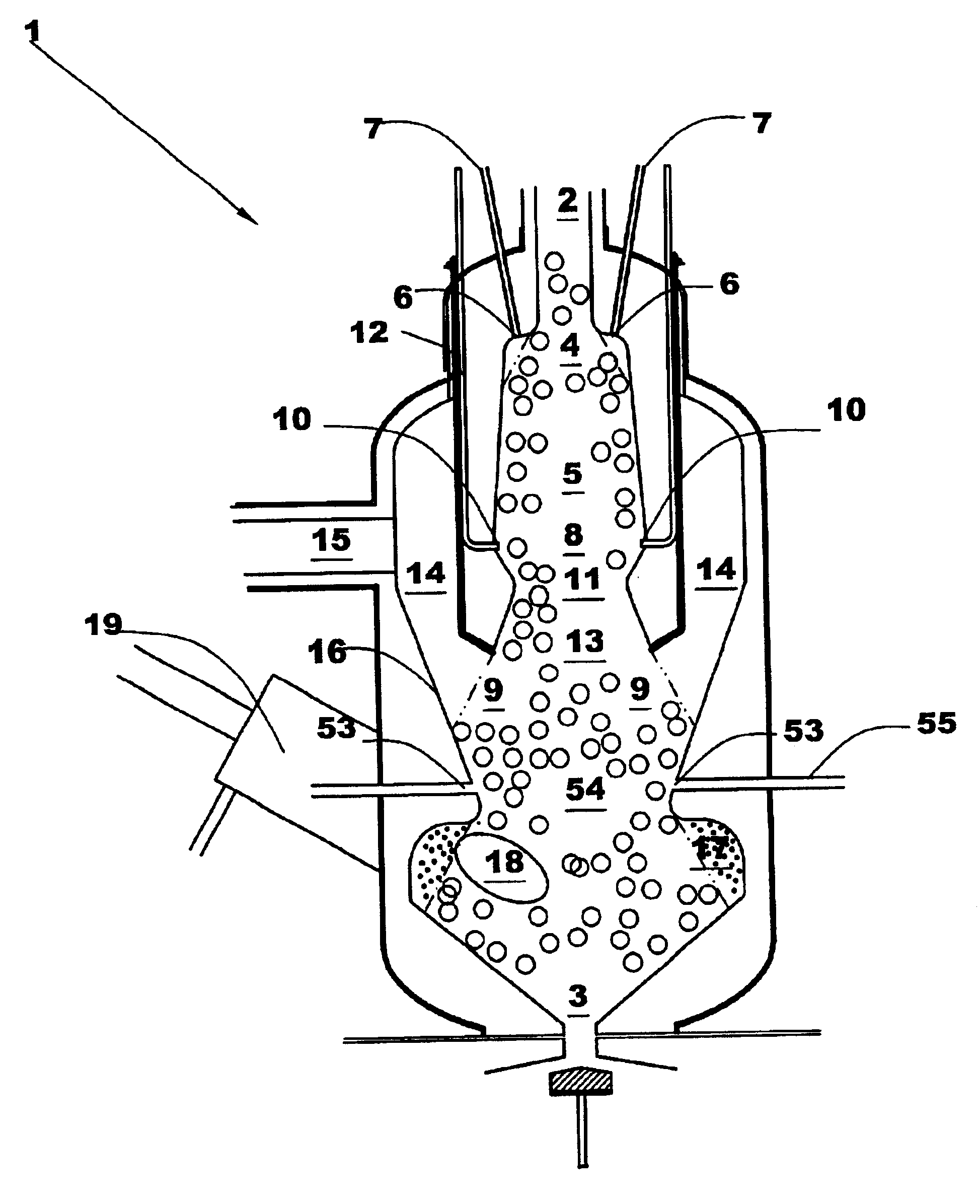 Multi-faceted gasifier and related methods