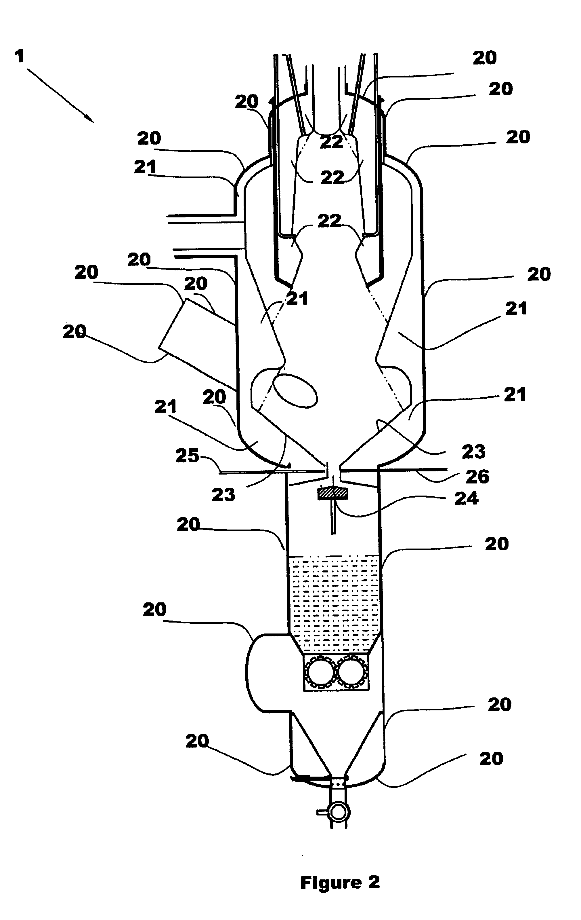Multi-faceted gasifier and related methods