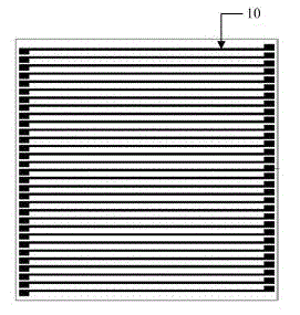 Method for producing planar thermopile for thermometers