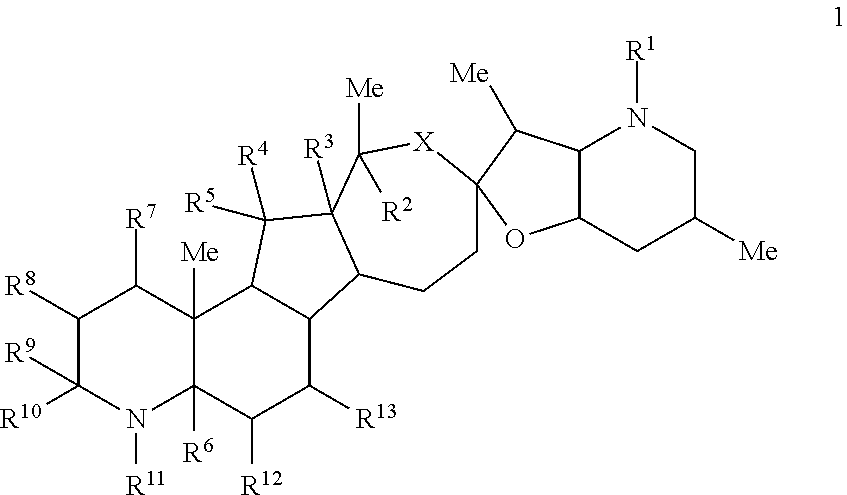 Cyclopamine lactam analogs and methods of use thereof