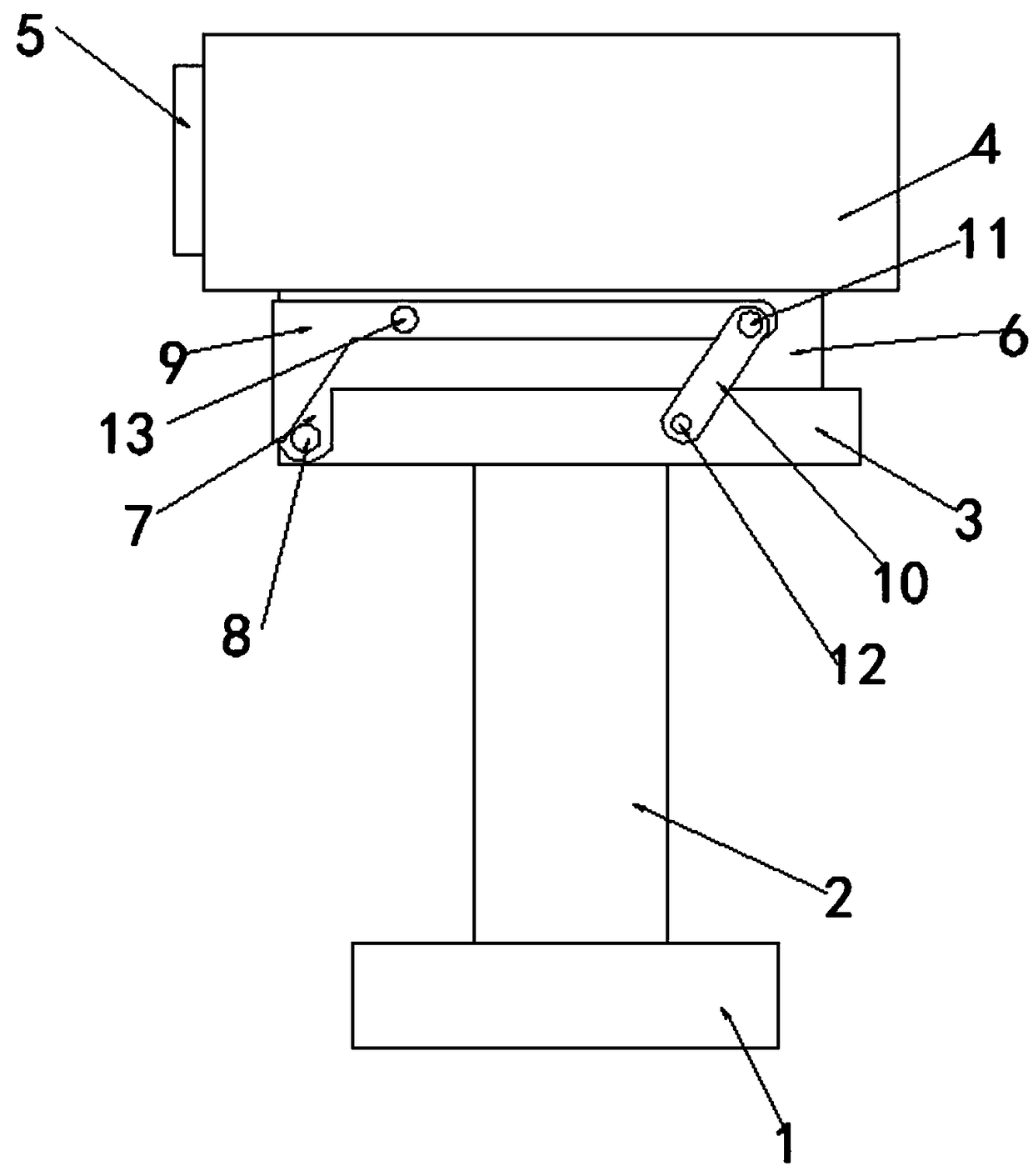 Technology consulting platform of which angle tilting can be adjusted