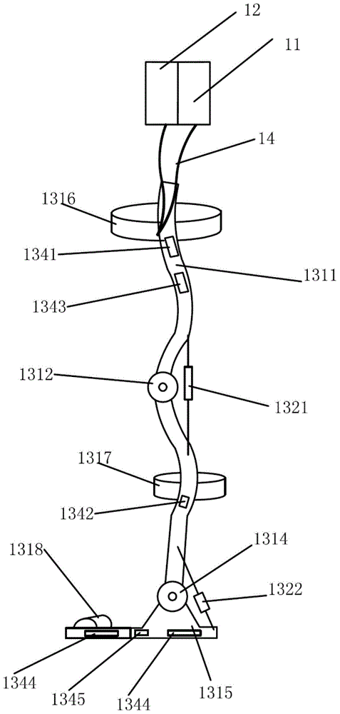 Portable movement power assisting device and control method thereof