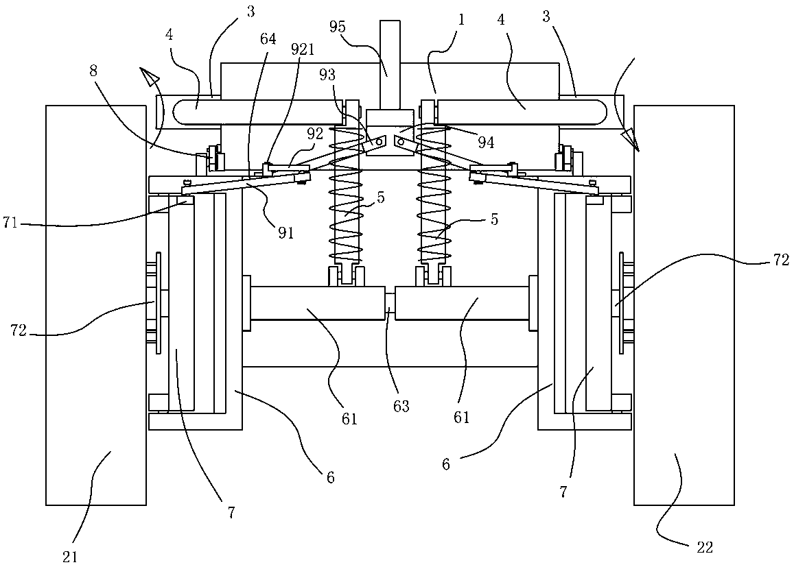 Anti-rollover Body Mechanism of Double Front Wheel Electric Moped