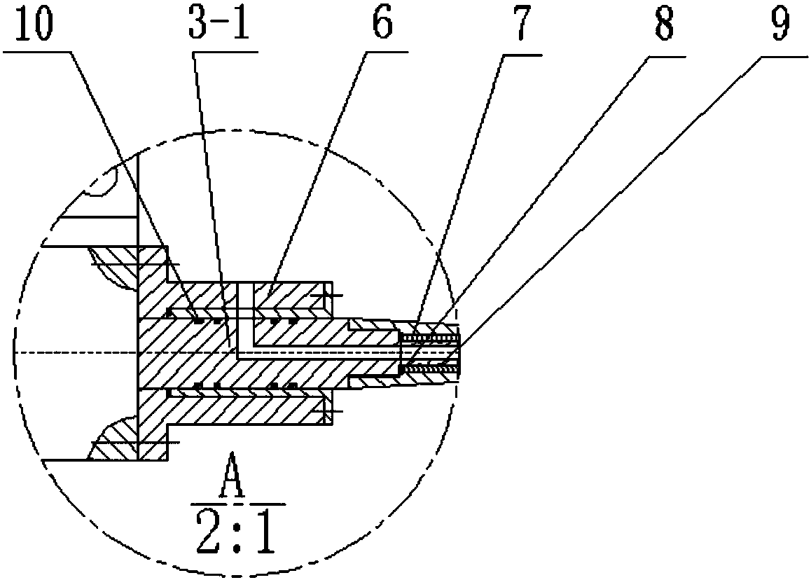 A rock-breaking mechanism combined with pulse jet and mechanical impact