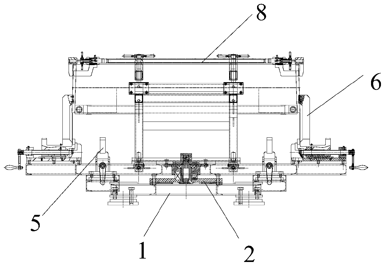 Tailor welding fixture for truck compartment