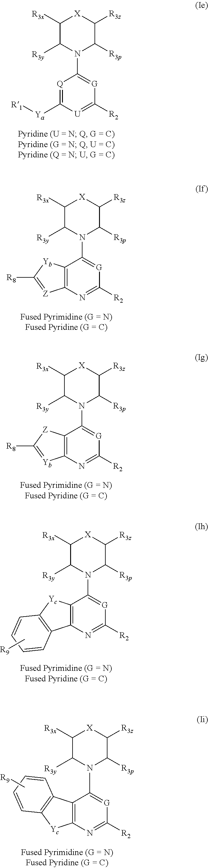 Triazine, pyrimidine and pyridine analogs and their use as therapeutic agents and diagnostic probes