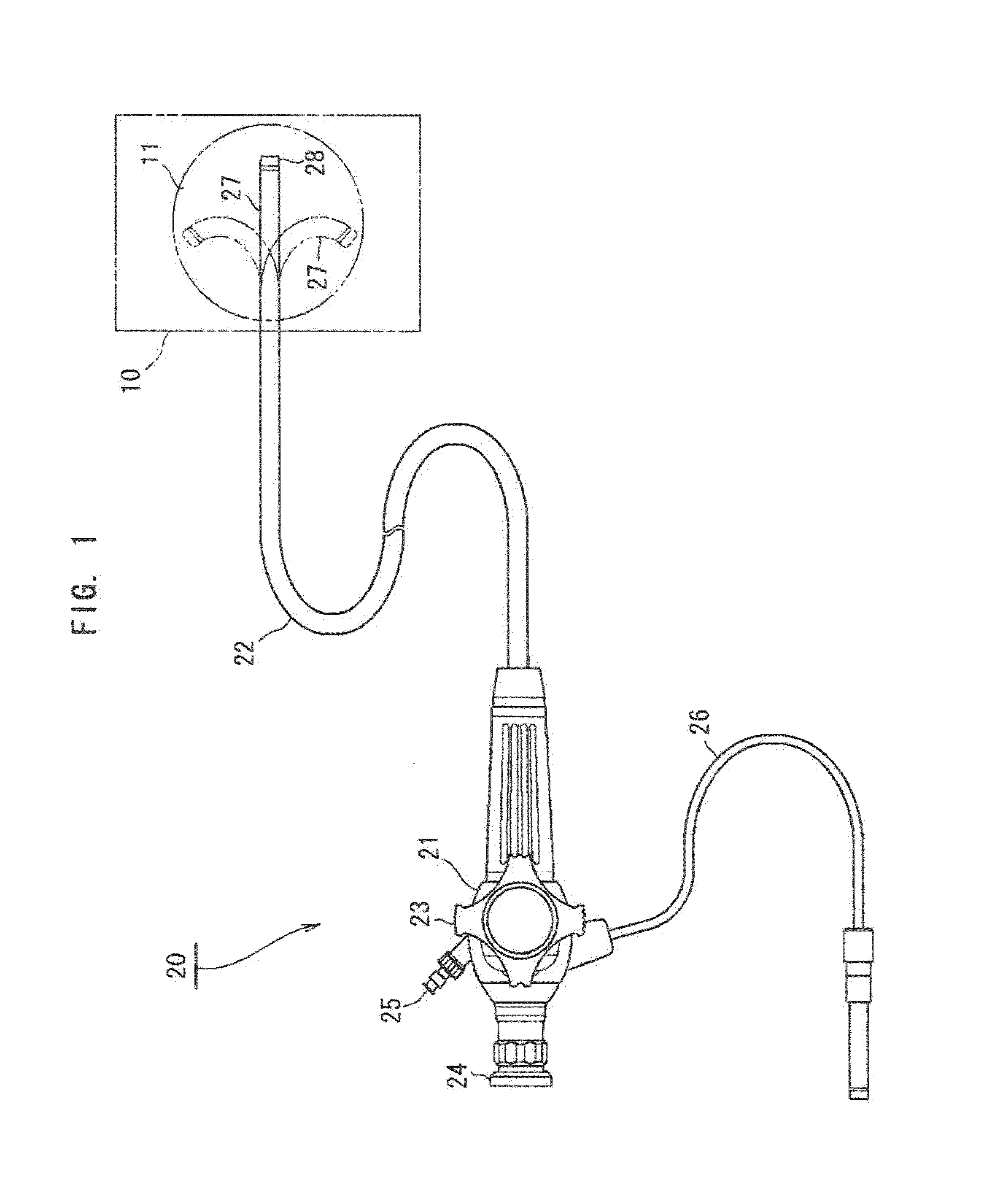 Flexible endoscope suitable for MRI