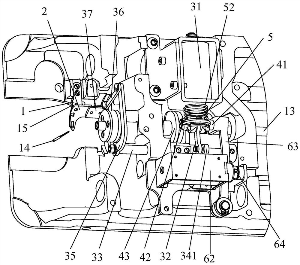 Thread trimming mechanism and sewing machine