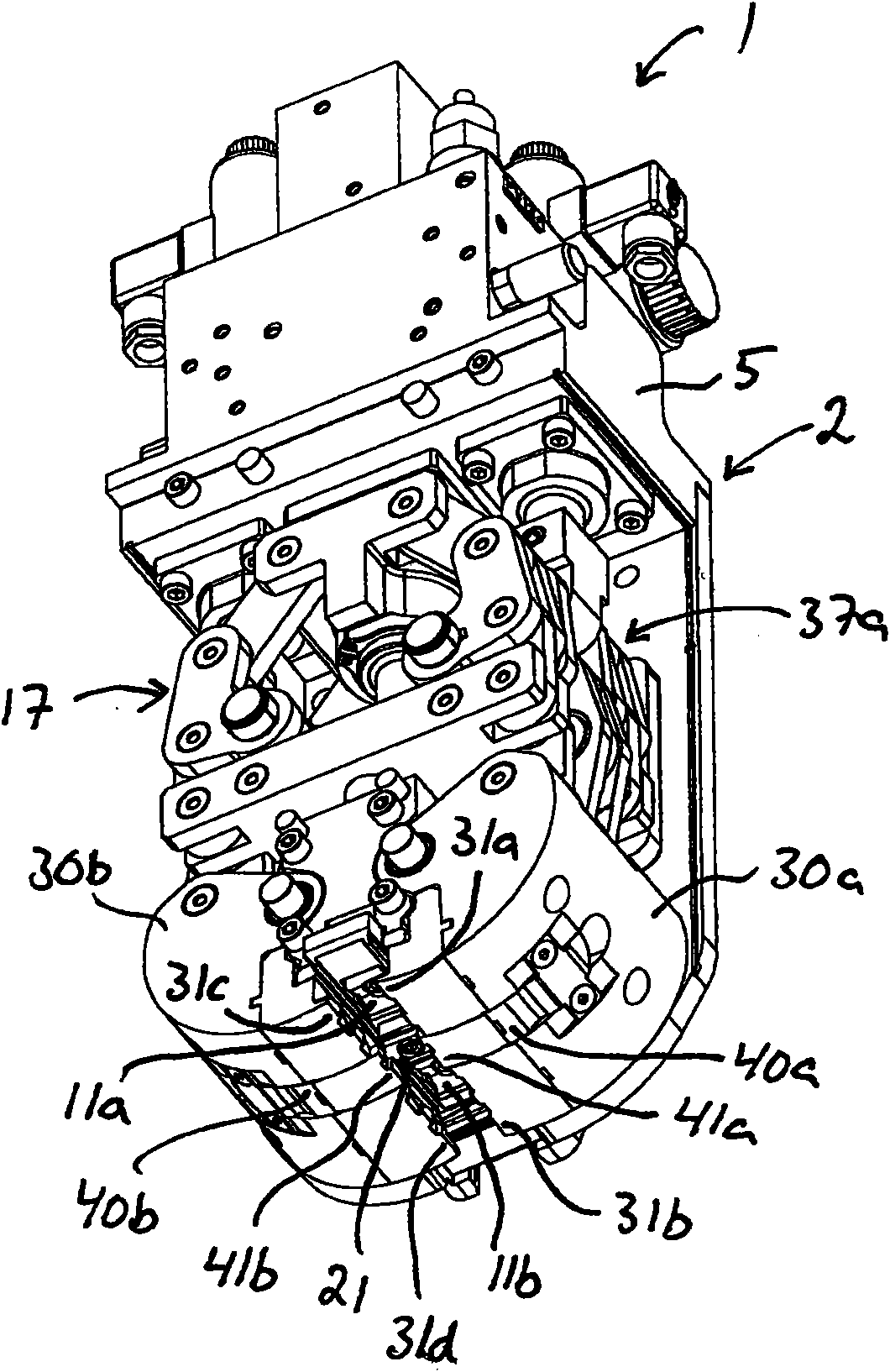 Strapping unit and method