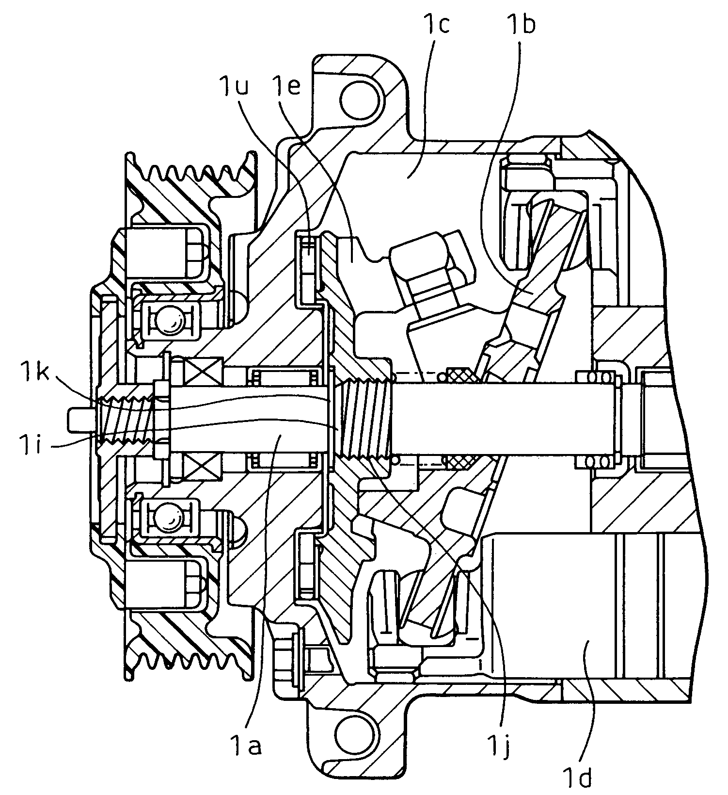 Rotating apparatus with a torque limiter function