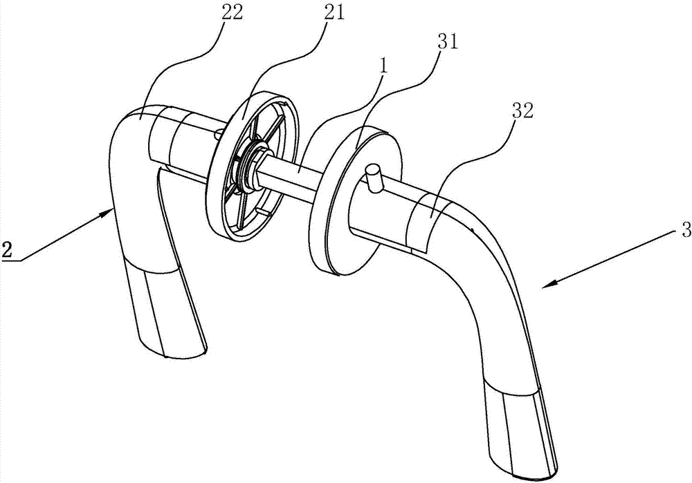 Thread type quick-installation separate lock