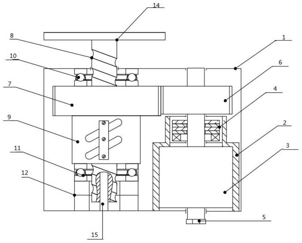 Electromechanical brake actuator for rail vehicle and rail vehicle