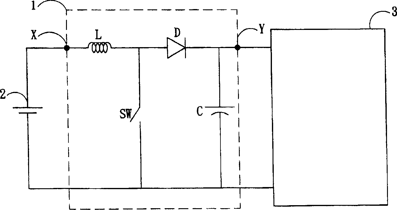 Synchronous switch boost transducer of light emitting diode driver