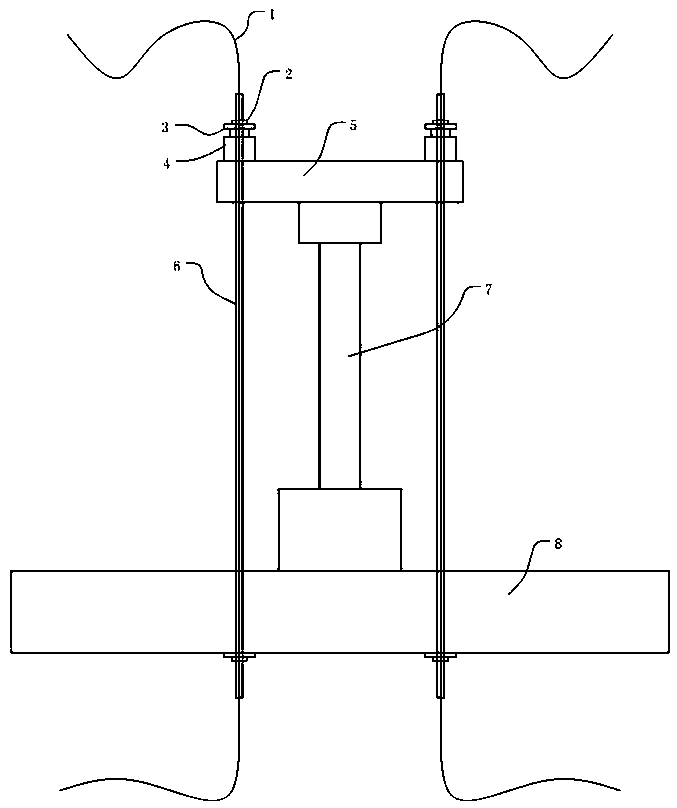 Intelligent axial force loading system employing distributed optical fiber measurement device