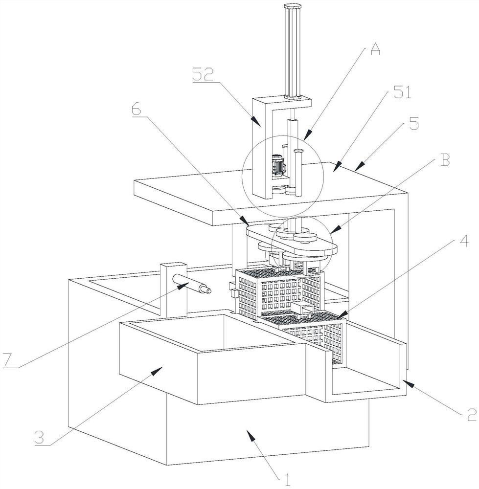 Sewage treatment device based on water environment treatment