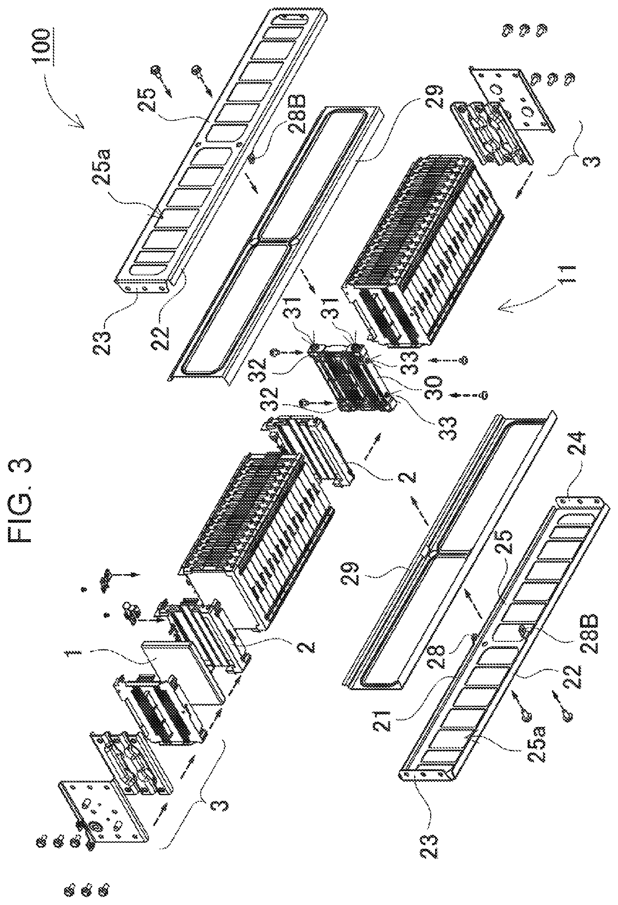 Power supply device and vehicle using same