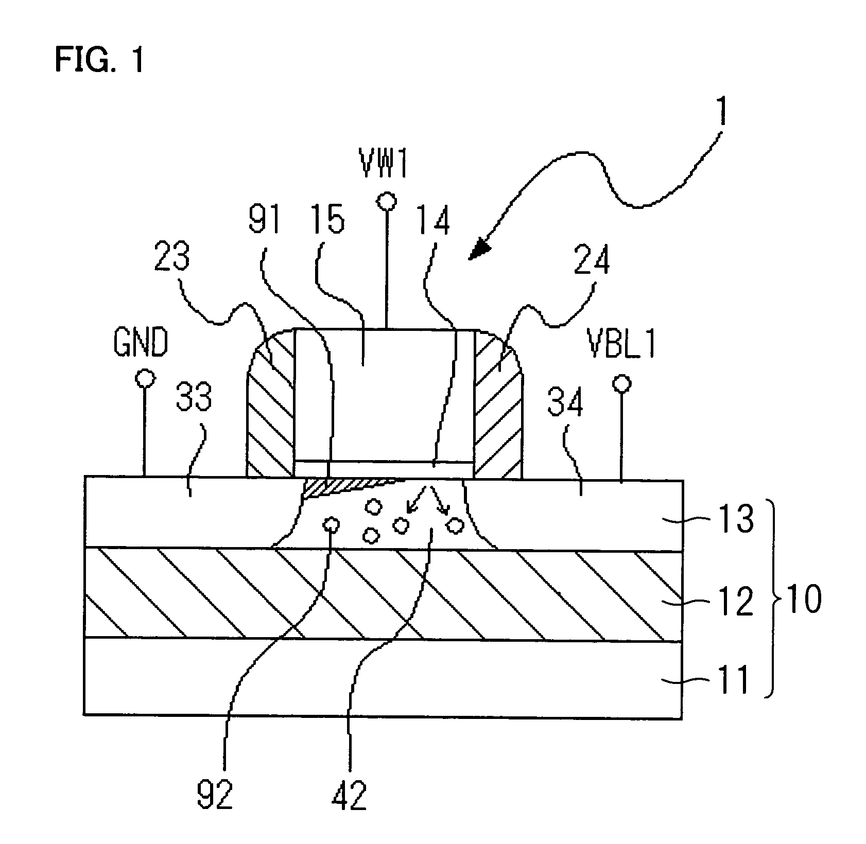 Semiconductor storage device, semiconductor device, manufacturing method of semiconductor storage device, and mobile electronic device
