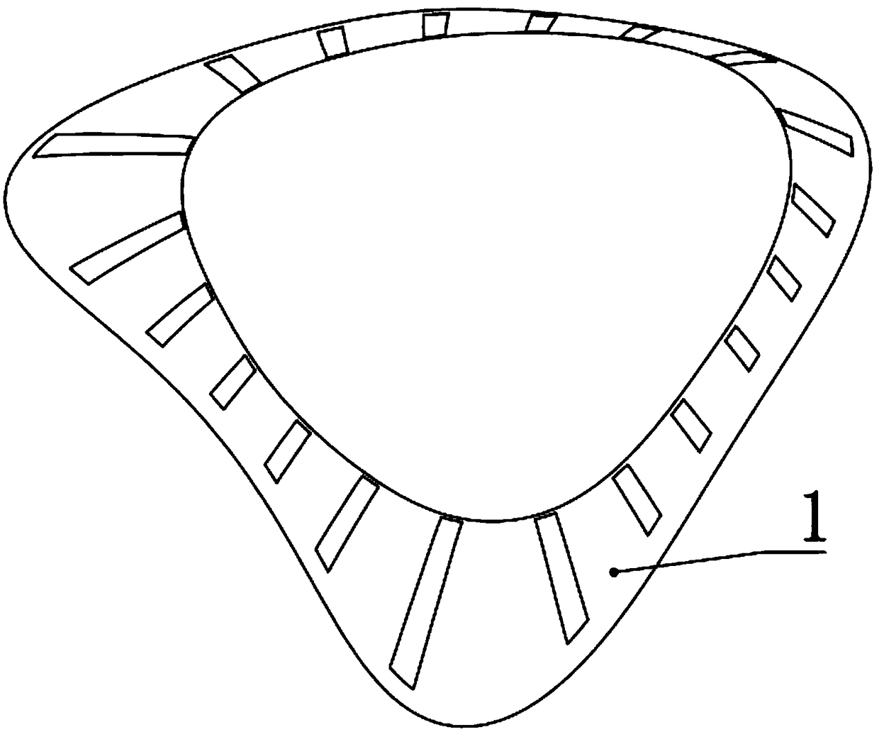 Head protection device of venous indwelling needle for infants